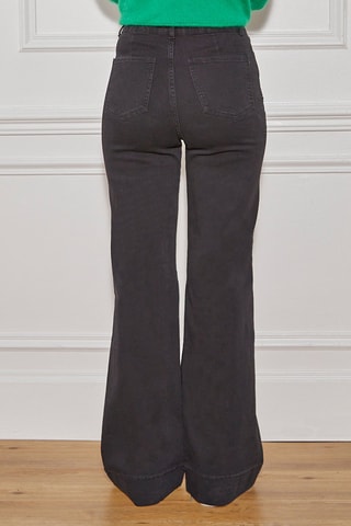 Jean taille haute Petra - Noir