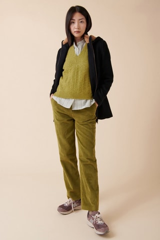 Manteau en laine Lucerne - Noir