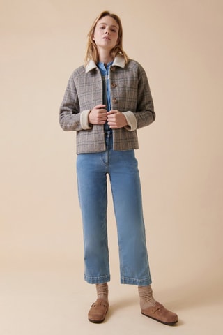 Veste en laine Lavaredo - Gris foncé