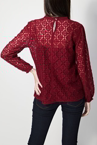 Top en dentelle Tacoma - Bordeaux