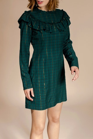 Robe droite Reglisse - Bleu canard