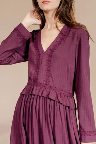 Robe patineuse Rosabella - Mauve