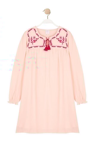 Robe trapèze Rozavy - Nude