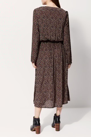 Robe chemise Rebote - Noir et marron