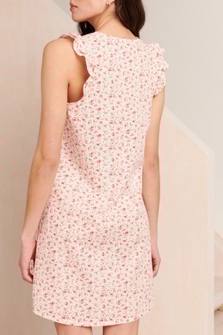 Robe droite - 
Blanc