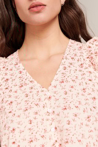 Robe droite - 
Blanc