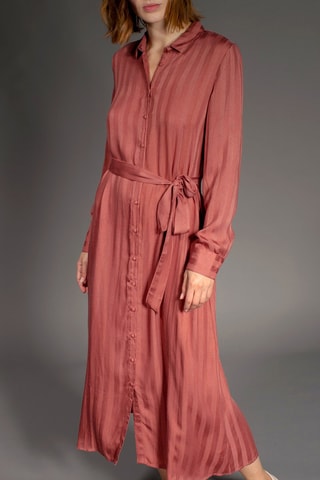 Robe chemise Renando - Rouge brique