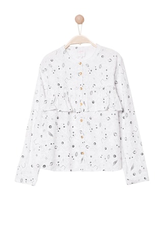 Chemise Cosmy - Blanc et noir