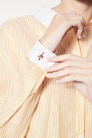 Chemise - Jaune et blanc