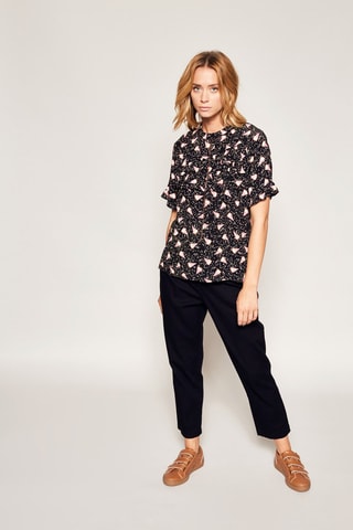 Blouse Tijuana - Noir