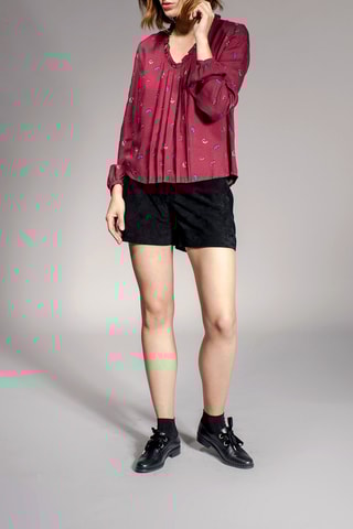 Blouse Typhen - Bordeaux