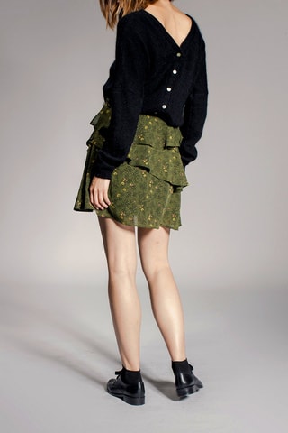 Jupe volantée Joana - Kaki