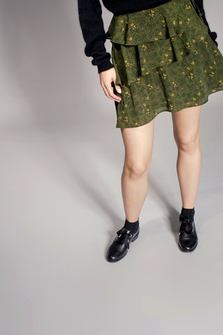 Jupe volantée Joana - Kaki