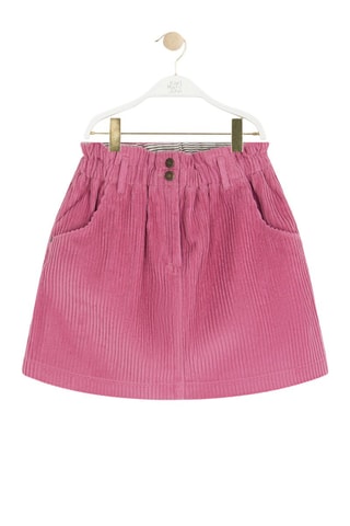 Jupe en velours Joundy - Rose