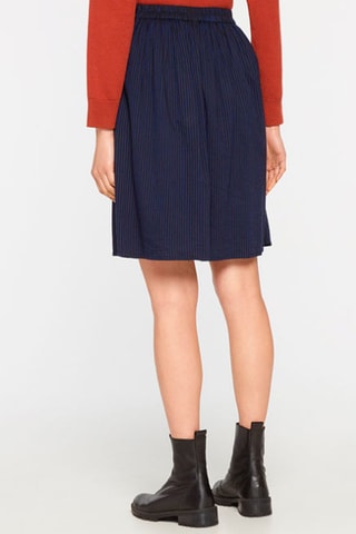 Jupe rayée - Indigo