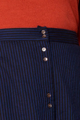 Jupe rayée - Indigo