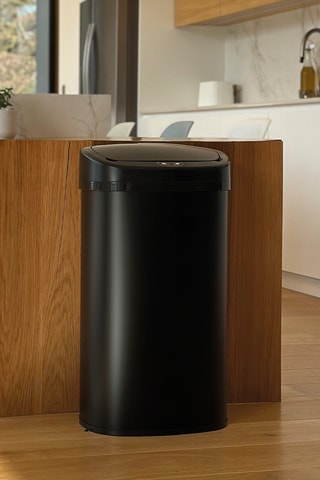 Poubelle de cuisine automatique en acier inoxydable Majestic - 58 l