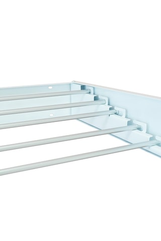 Etendoir à linge mural pliable Cobra - 6 m d’étendage - Jusqu'à 25 kg