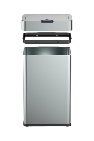 Poubelle automatique en acier inoxydable Daytona - 70 l