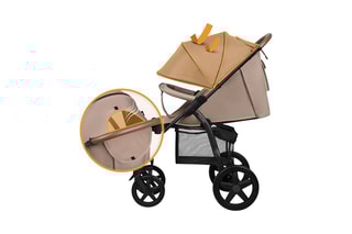 Silla de paseo + accesorios Annet Plus - Beige