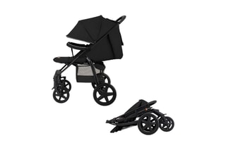 Silla de paseo Annet Plus - Negro