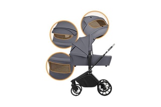 Silla de paseo multiusos 3 en 1 Mika Plus - Gris - De recién nacido a 4 años