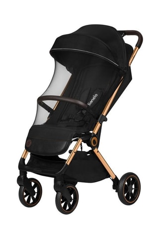 Silla de paseo Cloe - Negro y dorado