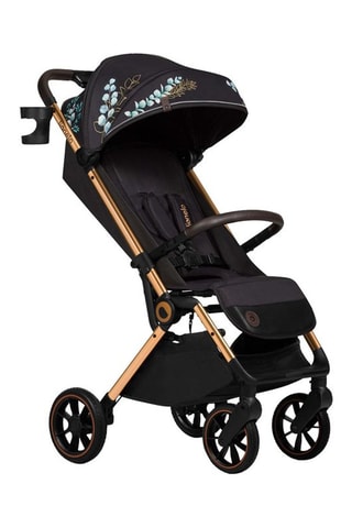 Silla de paseo Cloe - Negro y dorado