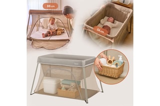 Cuna de bebé Alice - Beige - De recién nacido a 36 meses - Hasta 15 kg