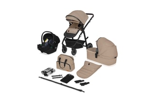 Silla de paseo trío + accesorios Bianka - Beige