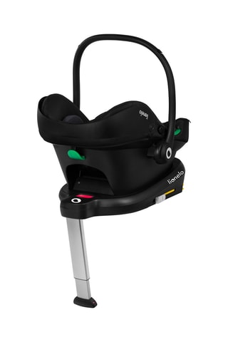 Silla de coche y base ISOFIX Astrid I-Size Set - Gris y negro