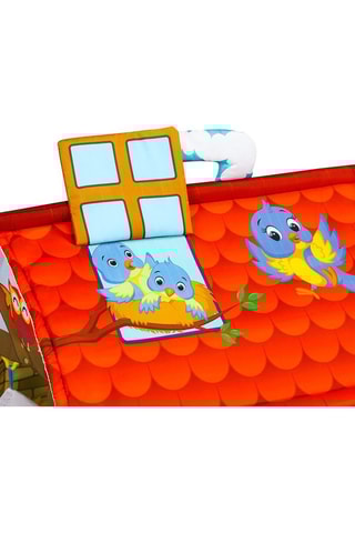 Alfombra educativa Agnes Plus - Rojo y azul