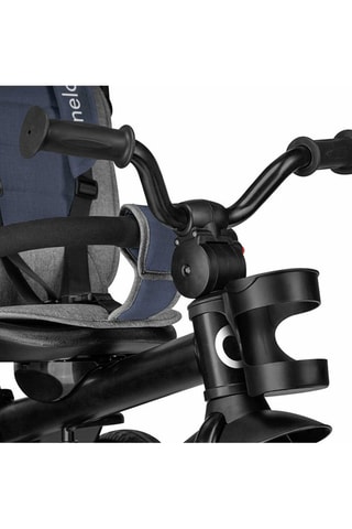 Triciclo 2 en 1 Haari - Azul oscuro y gris