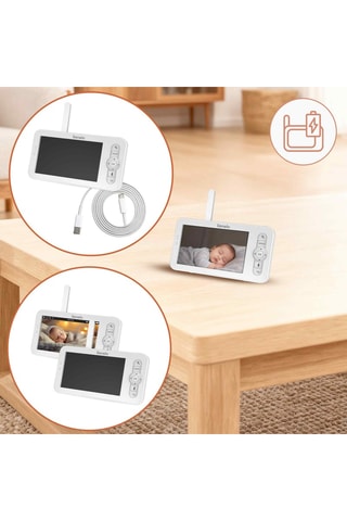 Vigilabebés Babyline 9.2 AI - Blanco