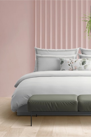 Funda de almohada Eclat de perle - Blanco