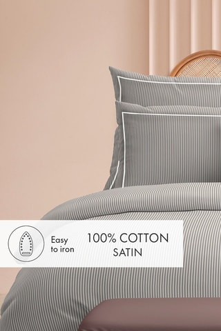 Federa cuscino alla francese Nantes - Taupe