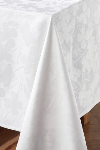 Mantel rectangular Petit Chênes - 
Blanco