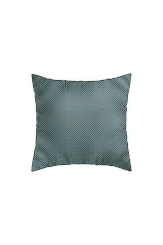 2 fundas de almohada de satén de algodón 80 hilos/cm² Harmonie des oiseaux - Verde