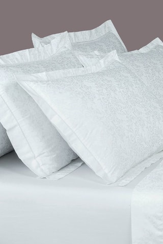 2 fronhas Fleur enchantée - Branco