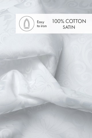 2 fronhas Fleur enchantée - Branco