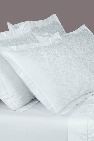 2 fronhas Fleur enchantée - Branco