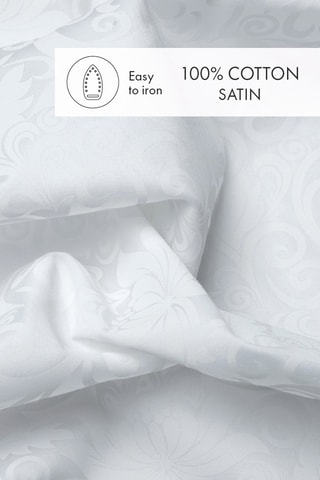 2 fronhas Fleur enchantée - Branco