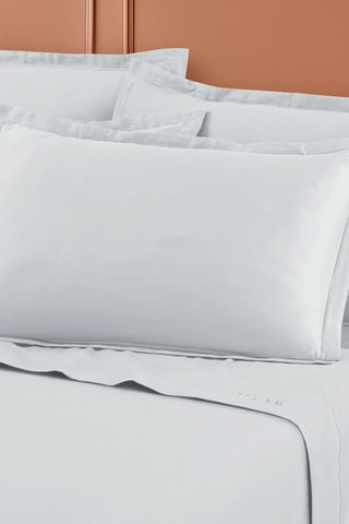 2 fundas de almohada Uni - Blanco