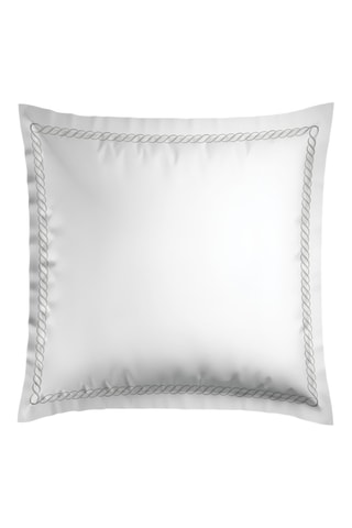 2 fundas de almohada Eclat de perle - Blanco