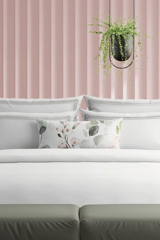 2 fundas de almohada Eclat de perle - Blanco