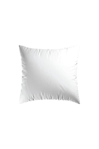 2 fundas de almohada de satén de algodón 80 hilos/cm² Uni - Blanco