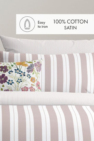 Conjunto de edredão Noémie - Rosa-velho