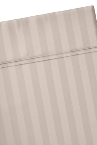 Lenzuolo sopra Dobby stripe woven - Taupe