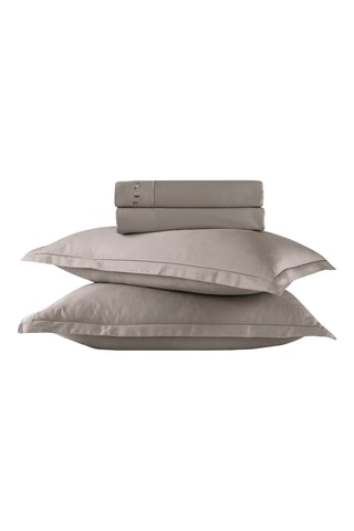 Parure lenzuola Uni 1 baratta - Taupe