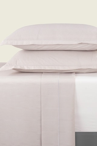 Parure lenzuola Nantes - Taupe